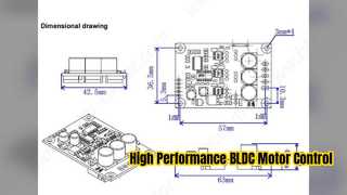 JYQD V8.3E 15A BLDC मोटर नियंत्रक ड्राइवर बोर्ड