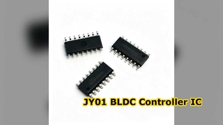 JY01 डुअल हॉल और सेंसर रहित BLDC मोटर ड्राइवर चिप